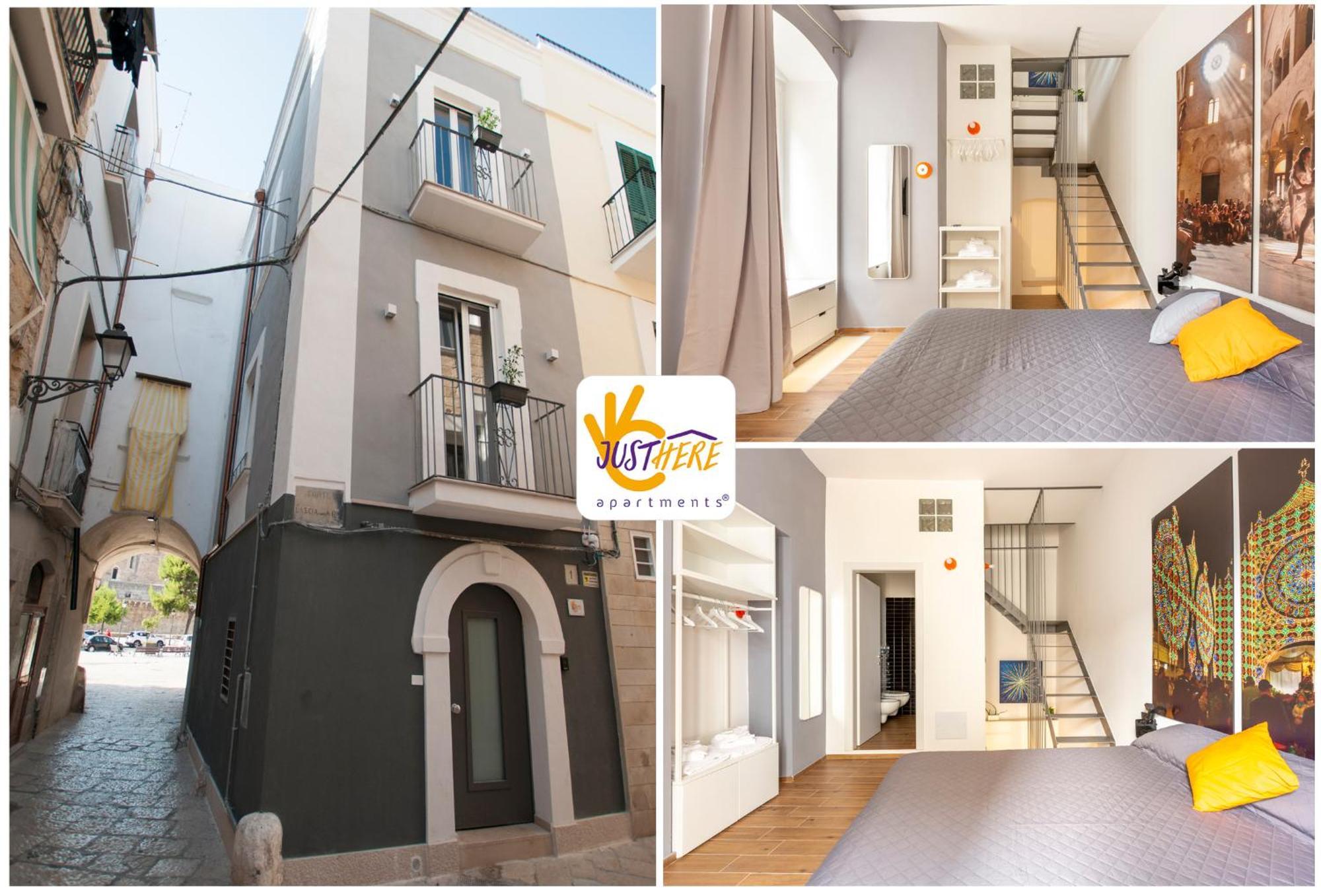 Just Here Apartments - Lascia Fare A Dio Бари Экстерьер фото